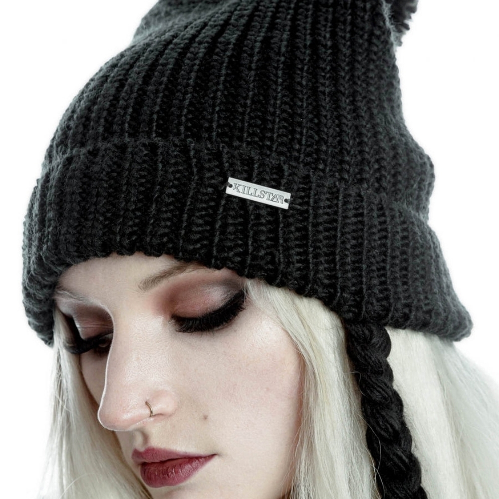 ISO Killstar Mindbender slouch braided beanie hat